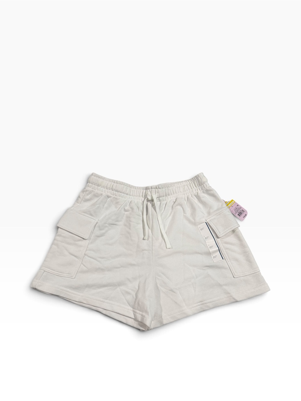 Wild Fable White High-Rise Athletic Cargo Pocket Shorts